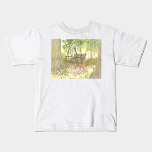 Bedrock Garden Swing Kids T-Shirt